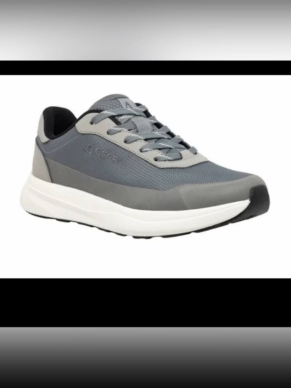 Gerry Creston Men's Sneakers Size 12 Gray Lightweight Flexible Breathable